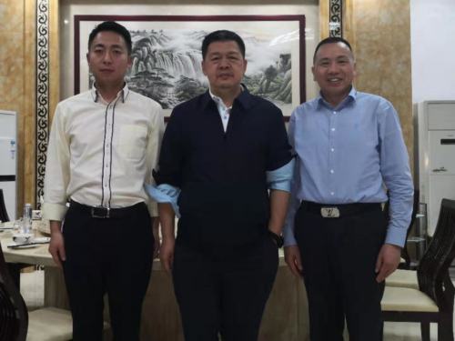 中紀(jì)委國(guó)際合作局郭松江局長(zhǎng)、人民日?qǐng)?bào)社馬海濤副總編親臨新望視察指導(dǎo)